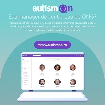 Asociația Help Autism lansează, prin platforma AutismON, primul centru online din țară care acoperă toate nevoile copilului cu autism