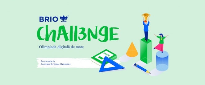 A doua ediție a olimpiadei digitale de matematică, BRIO CHALLENGE, debutează pe 15 aprilie