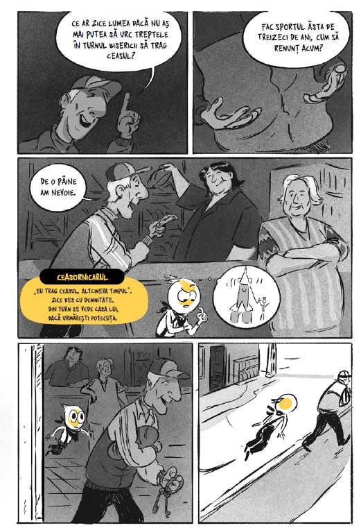 Turul benzii desenate despre Anina în 10 planșe sugestive
