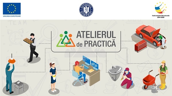 Atelierul De Practică // un nou proiect educațional Junior Achievement România, finanțat prin fonduri europene (POCU)