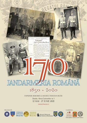 Deschiderea expoziției „Jandarmeria Română 1850 - 2020” la Muzeul Județean Buzău