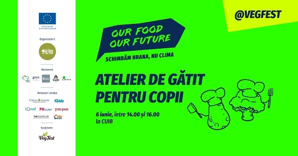 Mai Bine te invită la VegFest, la Iași, festivalul hranei sănătoase