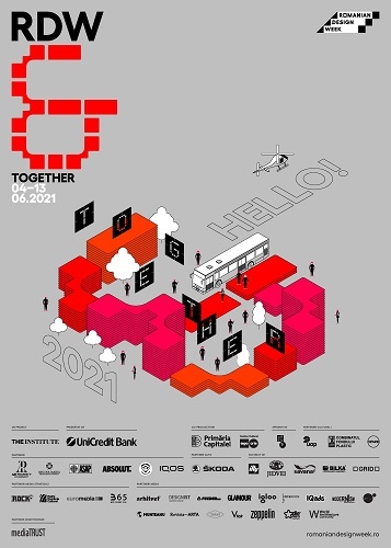 The Institute și UniCredit Bank prezintă cea de-a noua ediție a festivalului Romanian Design Week, care ne reamintește cât de important este să fim ÎMPREUNĂ