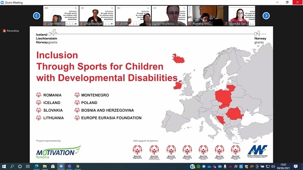 Proiectul "Incluziune prin sport pentru copiii cu dizabilități intelectuale' promovează egalitatea de șanse prin activități sportive