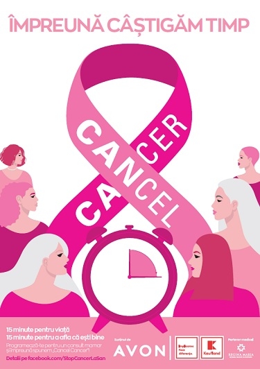 AVON și Kaufland România continuă campania #CancelCancer - caravana națională de ecografii mamare gratuite