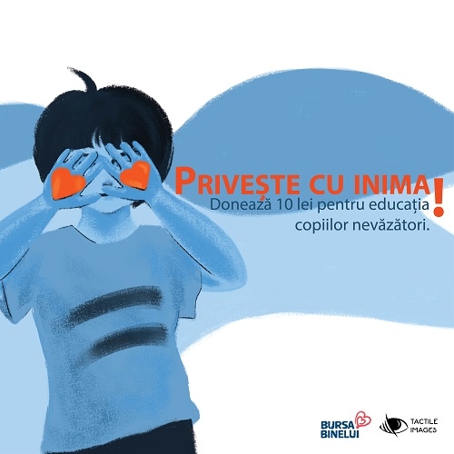 Tactile Images lansează campania de fundraising #PriveșteCuInima pe Bursa Binelui