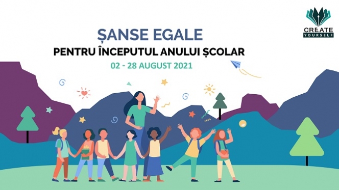 Campania umanitară Șanse egale pentru începutul anului școlar, între 2 – 28 august