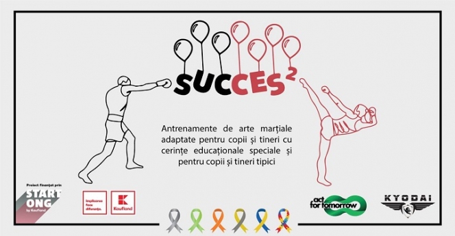 Clubul Sportiv Kyodai a dat startul proiectului social „Succes 2”,  a doua ediție dedicată copiilor cu nevoi speciale