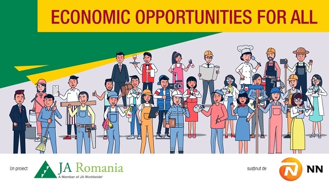 Junior Achievement și NN Group susțin o nouă inițiativă educațională europeană pentru tinerii din medii dezavantajate