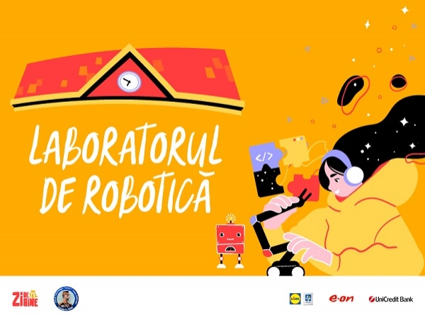 Asociația Zi de Bine investește în viitor și construiește un  laborator de robotică pentru elevi