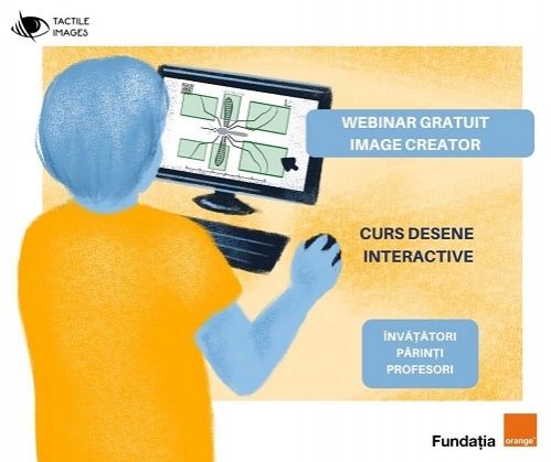 Creează desene interactive pentru copiii nevăzători! – webinar deschis publicului