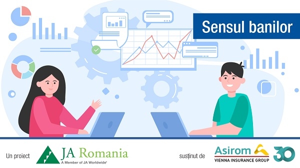 Junior Achievement România și Asirom susțin 3.000 de elevi de gimnaziu să își dezvolte abilitățile financiare