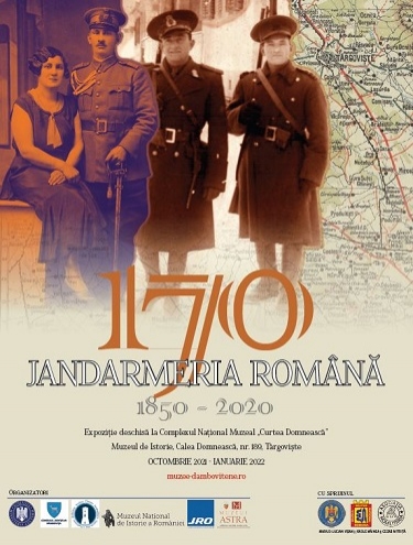 Deschiderea expoziției „Jandarmeria Română 1850 - 2020” la Complexul Național Muzeal „Curtea Domnească” Târgoviște