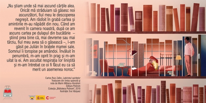 Atenţie, se deschid cărţile! Ambasada Spaniei lansează a doua campanie de promovare a literaturii la metrou