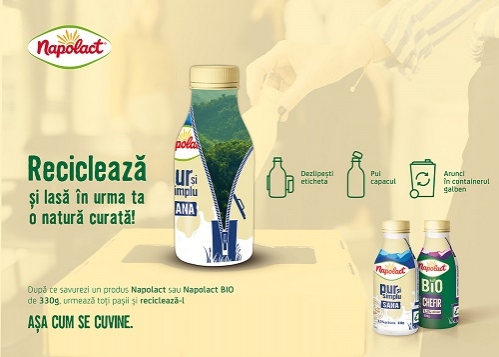 FrieslandCampina reduce impactul asupra mediului înconjurător cu etichetele produse de Rottaprint