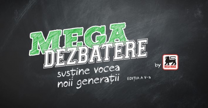 Mega Image dă startul celei de-a V-a ediții a concursului național de dezbateri Mega Dezbatere