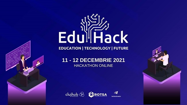 Înscrie-te acum la EduHack2021, cel mai mare hackathon pe teme de educație formală sau non-formală din România