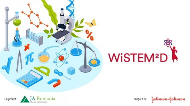 WiSTEM2D, a patra ediție. Junior Achievement România și Johnson & Johnson continuă să susțină educația STEM în România