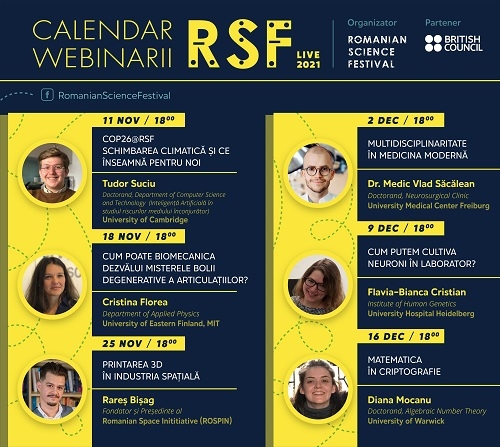 O nouă sesiune de Webinarii RSF Live