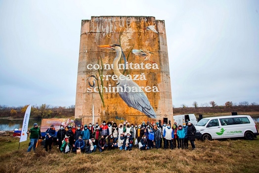 Asociația MaiMultVerde plantează la Giurgiu prima pădure comunitară din România