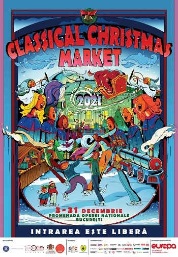 Se deschide CLASSICAL CHRISTMAS MARKET pe Esplanada Operei Naționale București