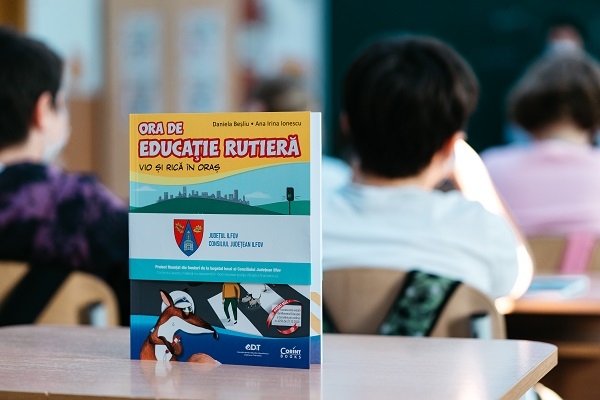 „Ora de Educație Rutieră” contribuie la un trafic mai sigur  pentru elevii din Ilfov