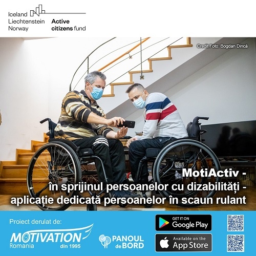 MotiActiv, aplicația pentru un stil de viață activ în scaun rulant