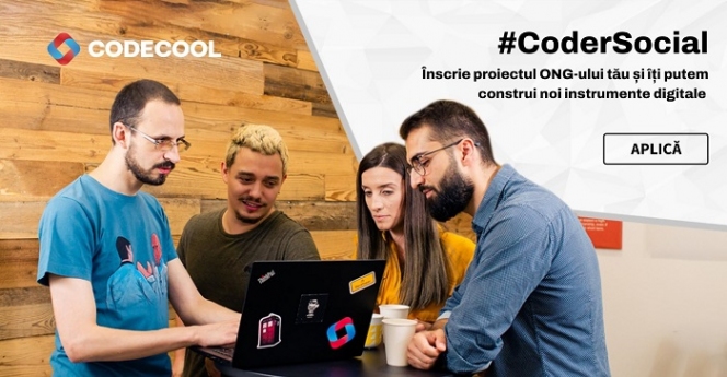 Codecool lansează programul Coder Social: ONG-uri se pot înscrie pentru a primi noi instrumente digitale