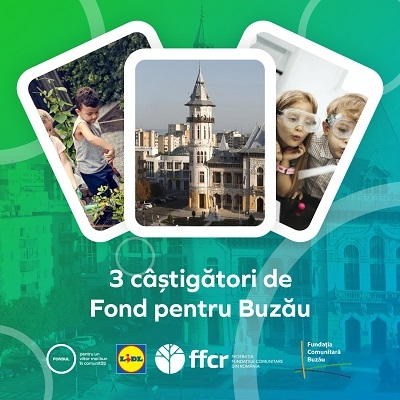 3 organizaţii din Buzău dedicate educației  sunt finanțate cu 245.000 de lei prin programul Fondul pentru un viitor mai bun în comunități