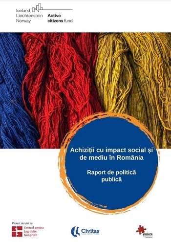 Raportul de politică publică: Achiziții cu impact social și de mediu în România