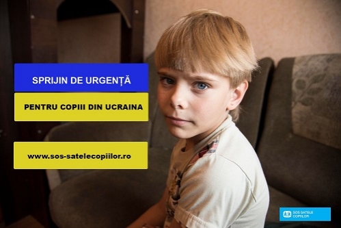 Sprijin de urgență pentru copiii vulnerabili din Ucraina