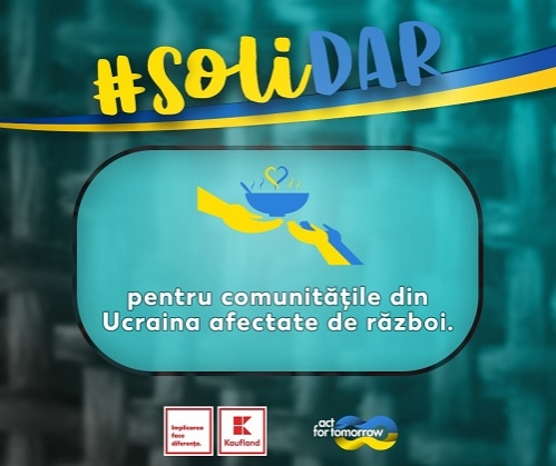 #soliDAR – campania care asigură mese calde și alimente pentru comunitățile din Ucraina afectate de război