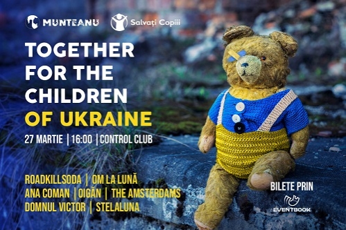 Together for the children of Ukraine | Împreună pentru copiii din Ucraina – eveniment caritabil