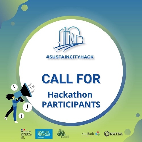 Înscrie-te acum la #SustainCityHack, un hackathon online pe teme de sustenabilitate urbană, dezvoltare durabilă și regenerare