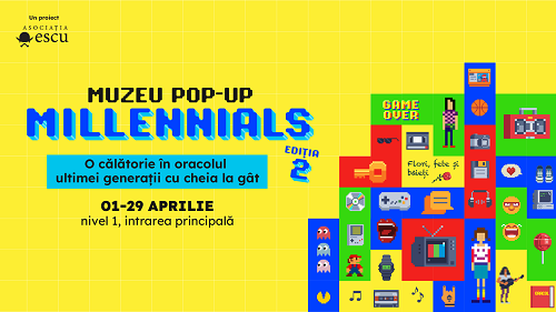 Muzeul Pop-Up „Generația Millennials” revine în luna aprilie cu o nouă expoziție dedicată generației cu cheia la gât