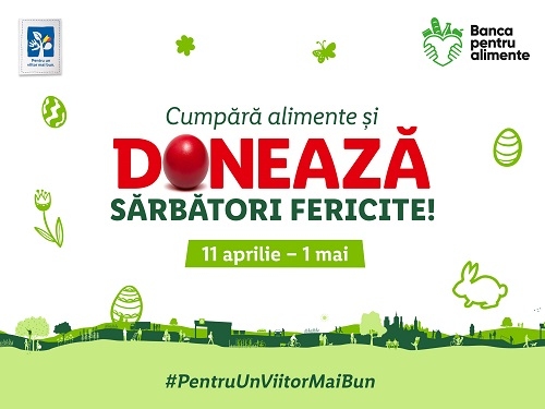 Și în acest an, Lidl România împreună cu rețeaua națională a Băncilor pentru Alimente organizează o colectă în perioada Paștelui în sprijinul persoanelor vulnerabile din România