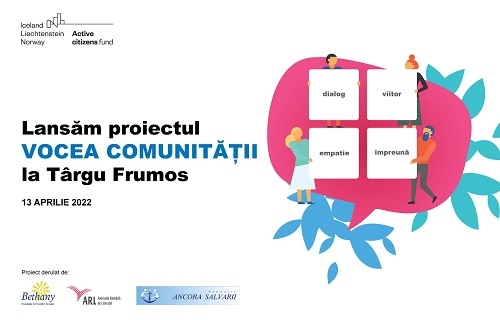 Proiectul „VOCEA COMUNITĂȚII” – dialog deschis între autorități publice și grupuri aflate în nevoie din Târgu Frumos