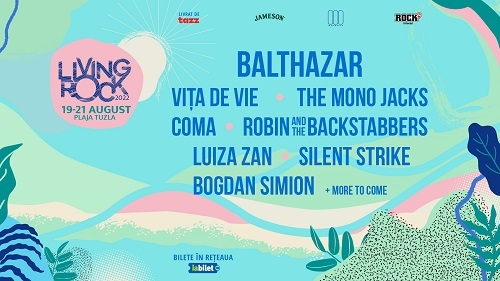 Trupa belgiană Balthazar vine la Living Rock,  pe plaja de la Tuzla, 19-21 august