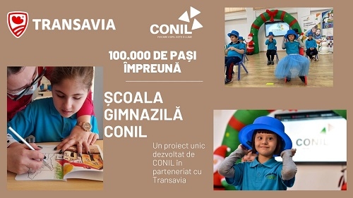 Proiectul educațional CONIL, susținut de TRANSAVIA, premiat în cadrul Galei Romanian CSR Awards 2022