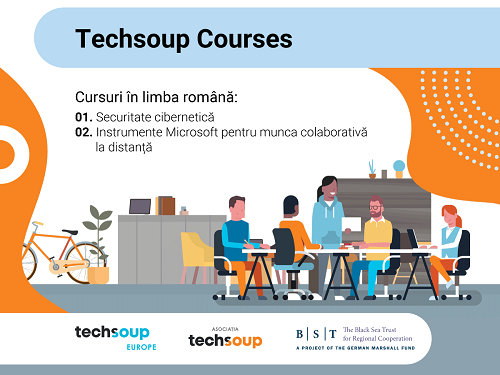 Învățare online pentru profesioniștii din sectorul nonprofit: TechSoup Courses pilotate în limba română