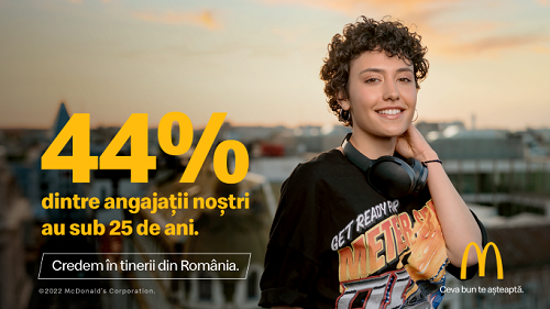 McDonald’s oferă peste 1.000 de noi locuri de muncă în cadrul campaniei de recrutare „Credem în tinerii din România”