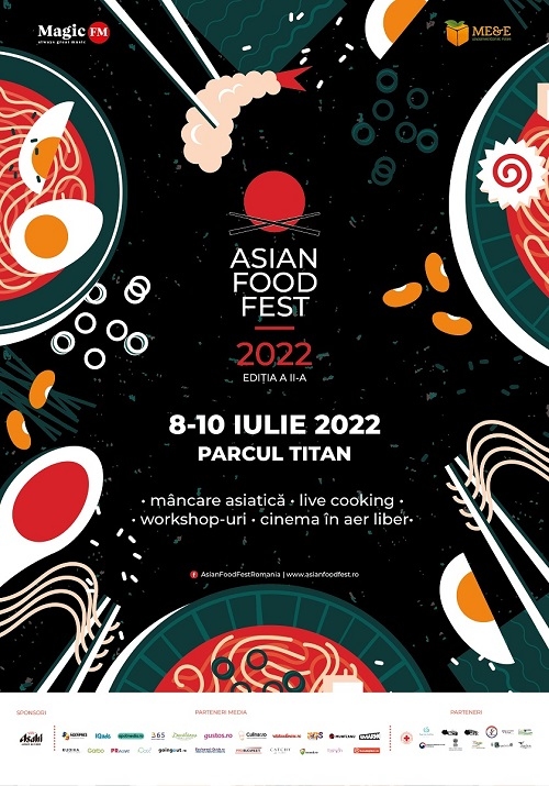 Asian Food Fest revine cu o nouă călătorie culinară în jurul Asiei