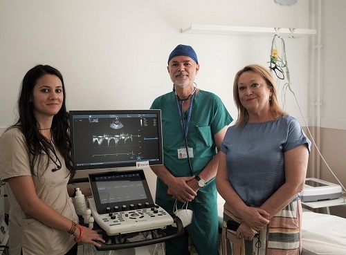 Organizația Salvați Copiii România dotează spitalul cu un ecograf performant și astfel deschide  primul cabinet de cardiologie pediatrică