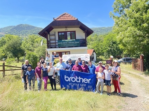 Brother Romania se implică alături de partenerii Xerom și Albamont în programul de ecologizare a zonelor montane