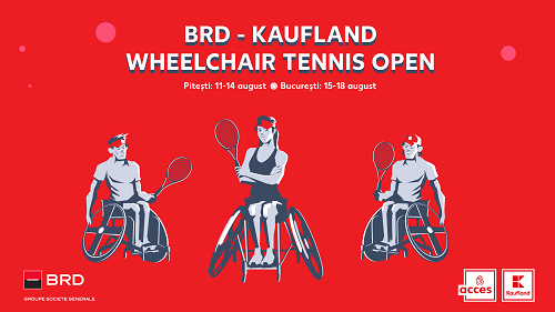 Kaufland România susține turneele Wheelchair Tennis Open, organizate la Pitești și București, ca parte a acțiunilor din programul A.C.C.E.S.
