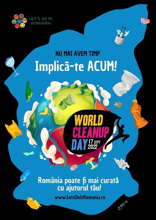 Let’s Do It, Romania! le dă întâlnire locuitorilor României, pe 17 septembrie, la Ziua de Curățenie Națională
