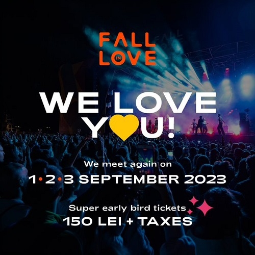 25 000 de festivalieri s-au bucurat de muzică și natură la Fall In Love