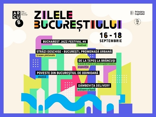 Weekend aniversar de Zilele Bucureştiului cu trasee pietonale, concerte live,  expoziţii şi proiecte comunitare