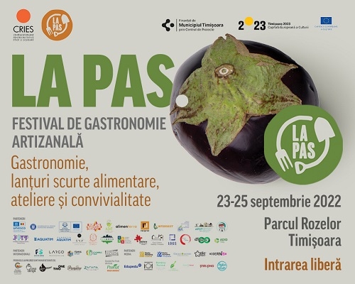 LA PAS. Festival de Gastronomie Artizanală 2022:  convivialitate, artă participativă și interculturalitate