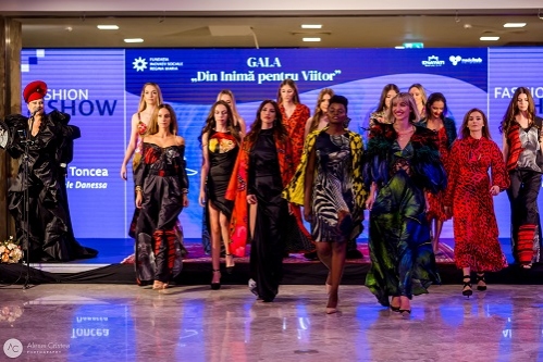 Al treilea Fashion Show caritabil organizat de celebrul Alin Gălățescu în beneficiul Fundației Inovații Sociale Regina Maria